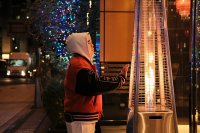 Deze infraroodheater houdt je BBQ-terras warm in november